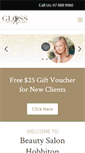 Mobile Screenshot of beauty-salon-matamata.com